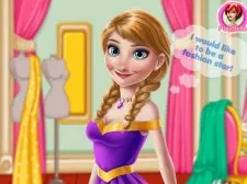 Ice Princess Modeling Carrer game background