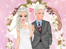 Ice Princess Wedding Day game background