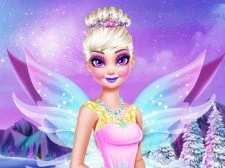 Ice Queen Beauty Makeover game background