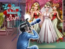 Ice Queen Wedding Album game background