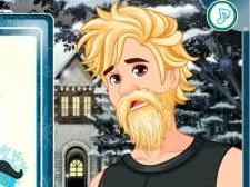 Icy Beard Makeover game background