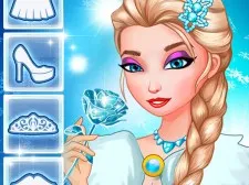 Icy Dress Up game background