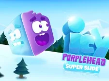 Icy Purple Head 3. Super Slide game background