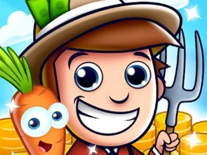 Idle Farm game background