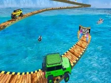 Impossible Jeep Stunt Driving : Impossible Tracks game background