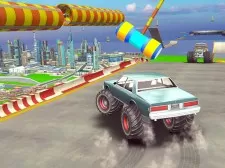 Impossible Monster Truck race Monster Truck Games 2021 game background
