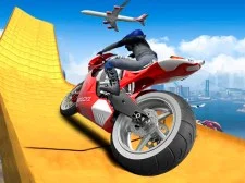 Impossible Moto Bike Track Stunts game background