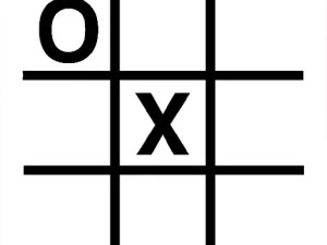 Impossible Tic Tac Toe game background