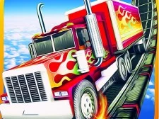 Impossible Tracks Truck Parking Game game background