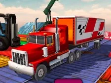Impossible Truck Driving Simulator 3D game background