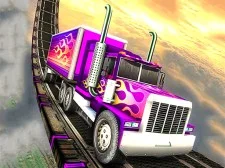 Impossible Truck Stunt Parking game background