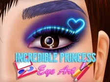 Incredible Princess Eye Art game background