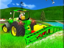 Indian Tractor Farm Simulator game background