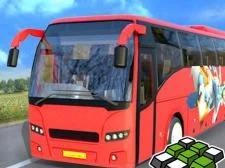 Indian Uphill Bus Simulator 3D game background