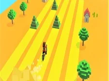 Infinite Bike Runner Game 3D game background