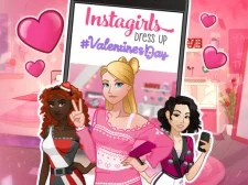 Instagirls Valentines Dress Up game background
