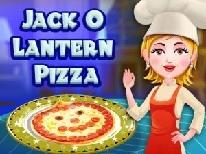Jack O Lantern Pizza game background