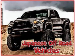 Japanese Off Road Vehicles game background