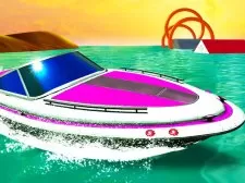 Jet Boat Racing game background