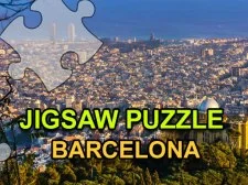 Jigsaw Puzzle Barcelona game background