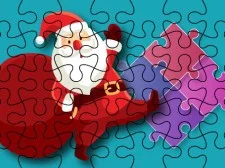 Jigsaw Puzzle Christmas game background