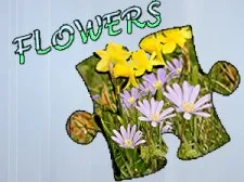Jigsaw Puzzle: Flowers game background