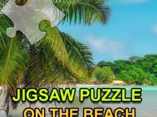 Jigsaw Puzzle On The Beach game background