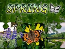 Jigsaw Puzzle: Spring game background