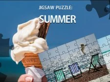 Jigsaw Puzzle Summer game background