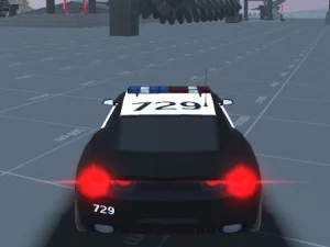 Auto della polizia di Julio. game background