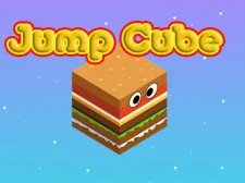 Jump cube game background