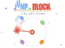 Jump or Block Colors Game game background