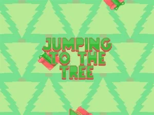 Jumping to the tree game background
