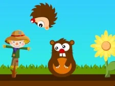 Jumpy Hedgehog game background