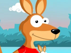 Jumpy Kangaroo game background