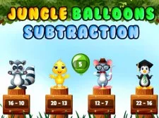 Soustraction de ballons Jungle