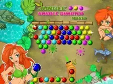 Jungle Bubble Shooter Mania game background
