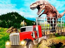 Jurassic Dino Transport Truck game background
