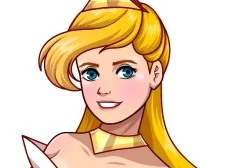 Kawaii Princess Dress Up Game game background