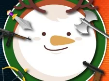 Kick The Snowman Xmas game background