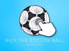 Kick the soccer ball game background