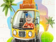 KIDS CAR PUZZLE game background