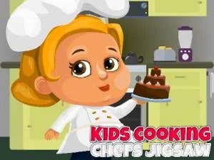 Dzieci do gotowania kucharzy