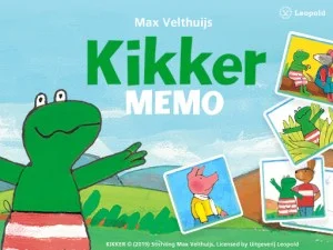 Kikker Memo game background