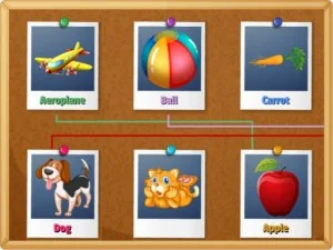 Kindergarten Connect game background