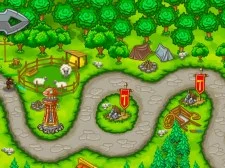 Kingdom Tower Defense game background