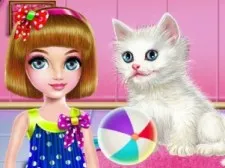 Kitty Care and Grooming game background