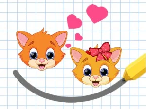 Kitty Love Story game background