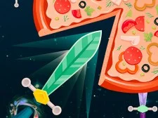 Knife Hit Pizza game background