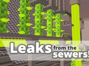 KOGAMA Leaks From the Sewers! game background
